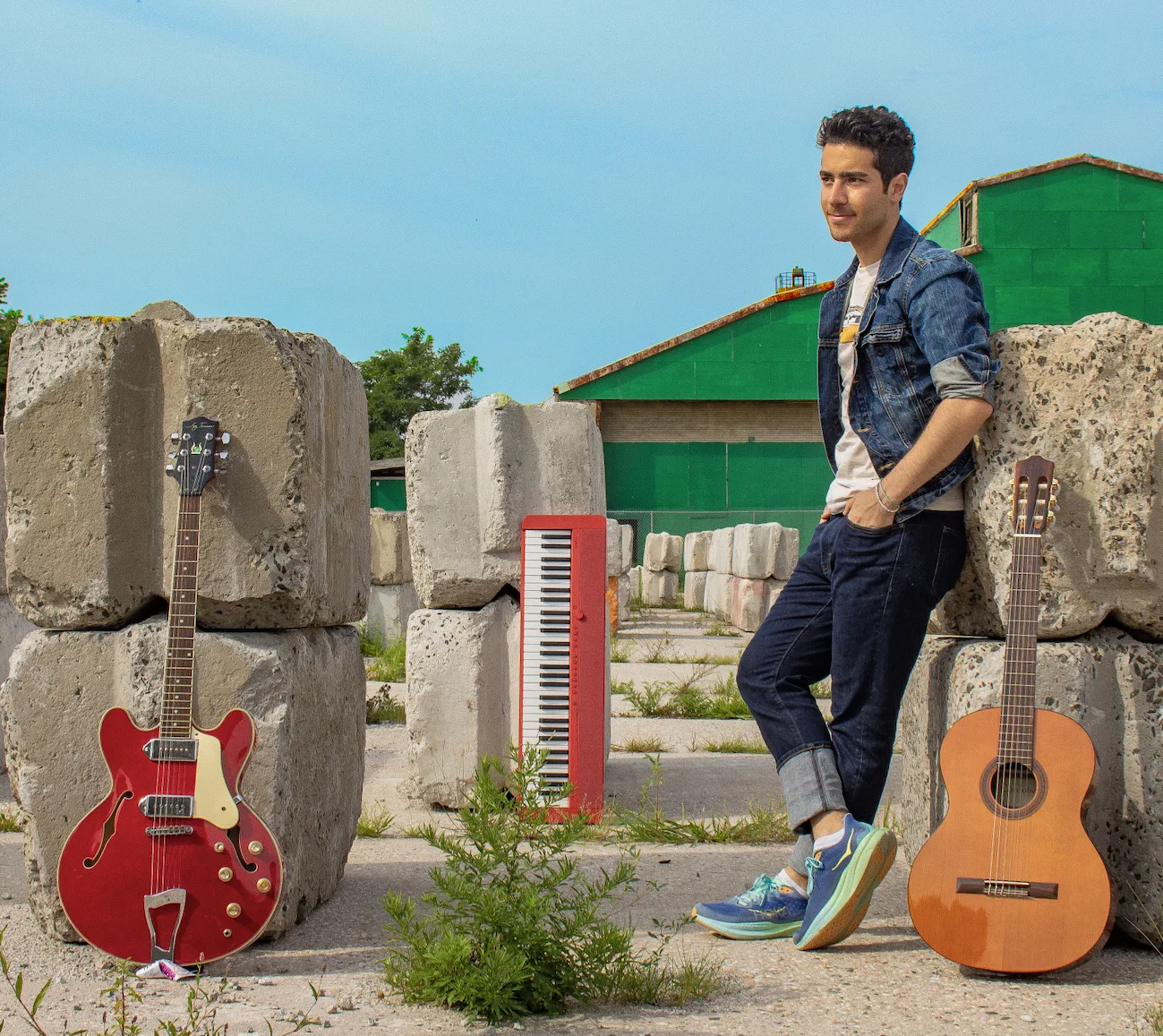 Marco Varisco, Piano, Guitar, Drums, Bass and Voice